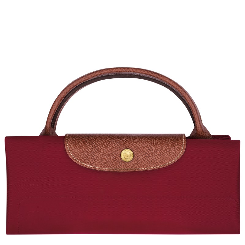 Longchamp Le Pliage Original M Travel Bag Rot | 9526AGXQL