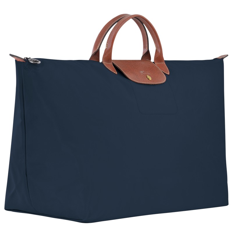 Longchamp Le Pliage Original M Travel Bag Navy | 2308POMNK