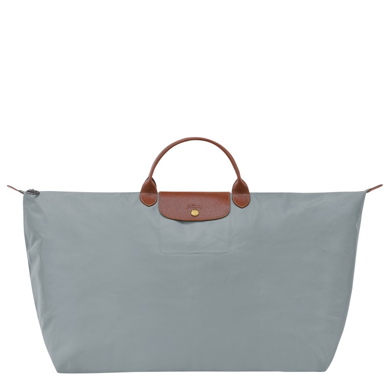 Longchamp Le Pliage Original M Travel Bag Steel | 4207XWTFV