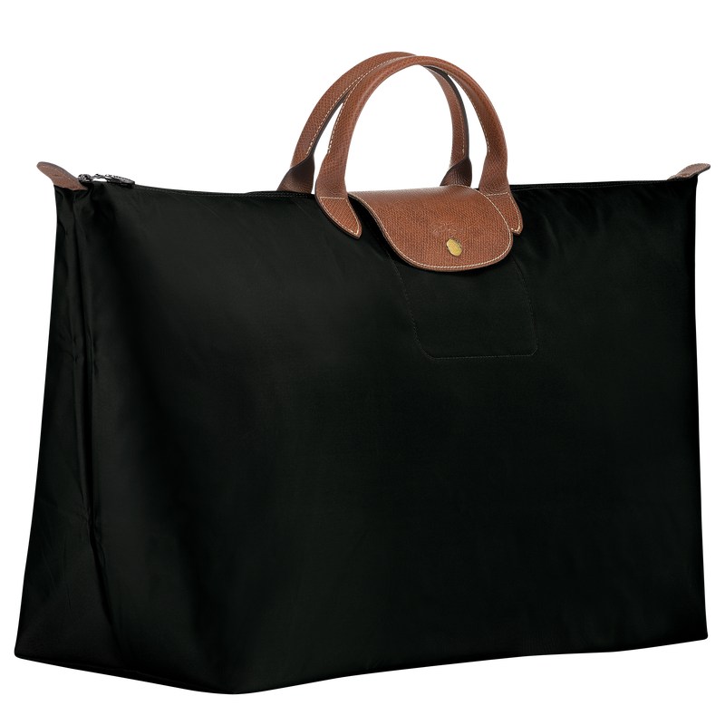 Longchamp Le Pliage Original M Travel Bag Schwarz | 4508JUPHM