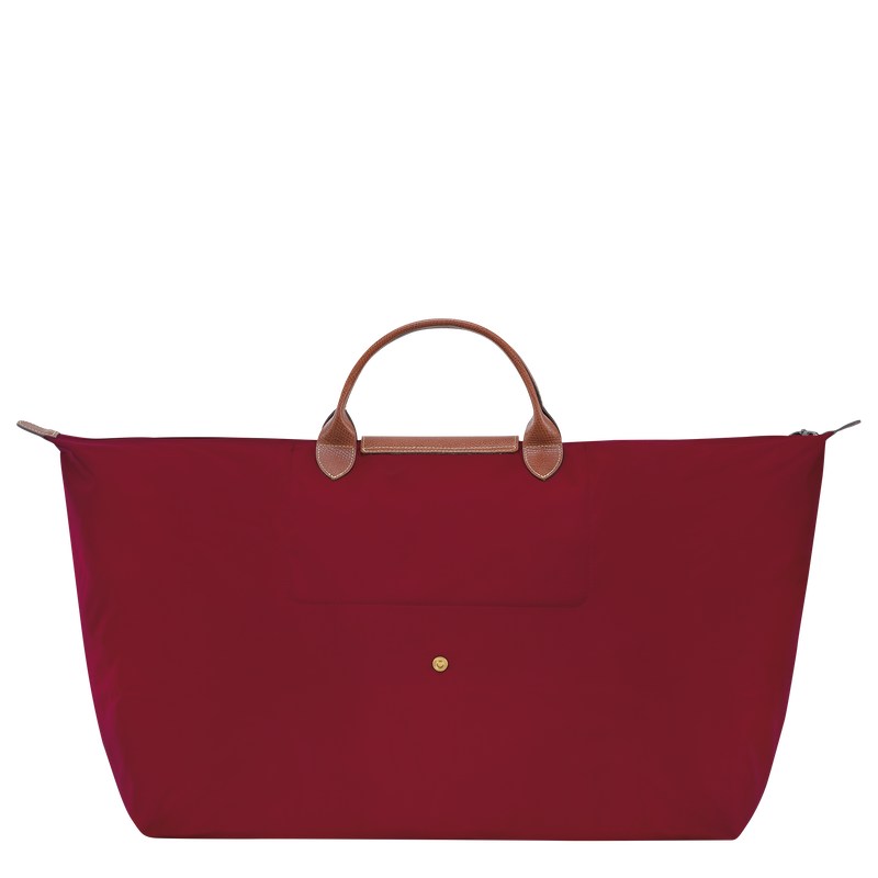 Longchamp Le Pliage Original M Travel Bag Rot | 4708POHIG