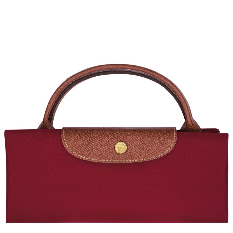 Longchamp Le Pliage Original M Travel Bag Rot | 4708POHIG