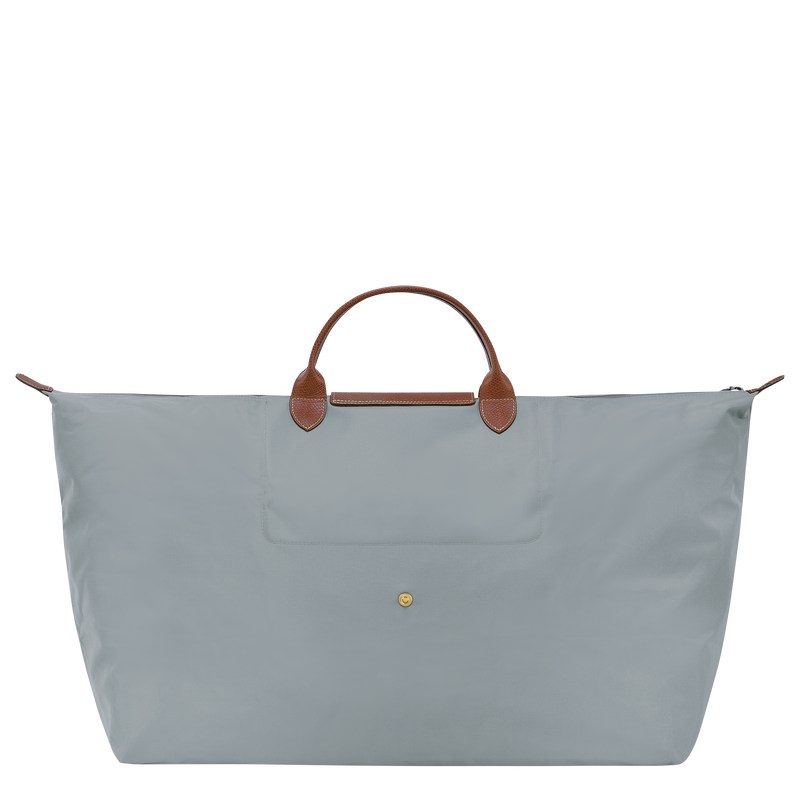 Longchamp Le Pliage Original M Travel Bag Steel | 4537BGVJU