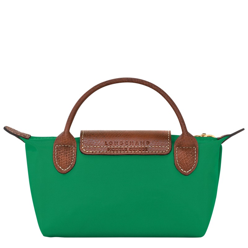 Longchamp Le Pliage Original Pouch With Handle Grün | 1079ZUYAP