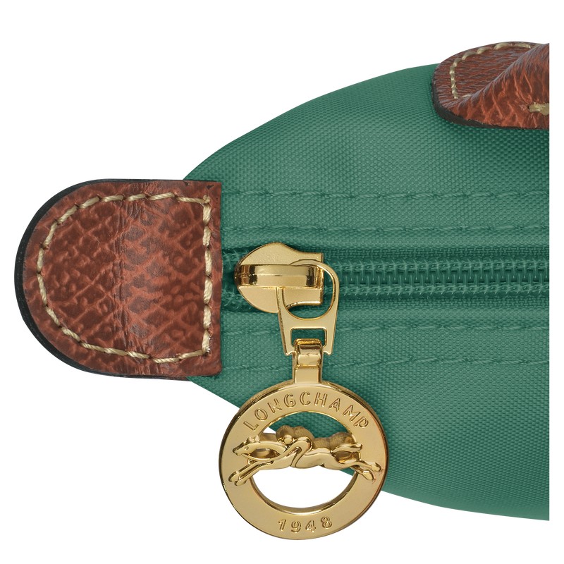 Longchamp Le Pliage Original Pouch With Handle Sage | 1948EZGBV