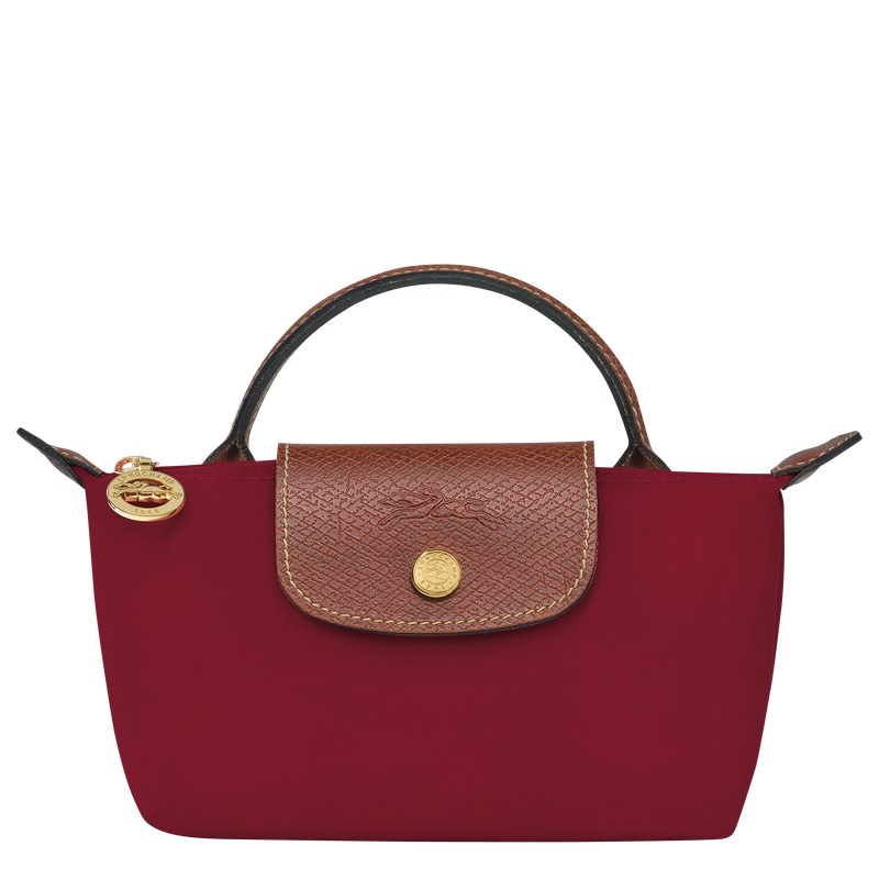 Longchamp Le Pliage Original Pouch With Handle Rot | 7649IAUER