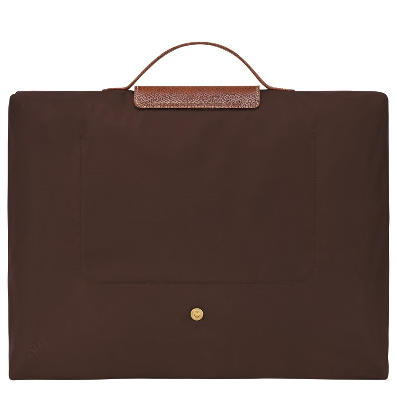 Longchamp Le Pliage Original S Briefcase Ebony | 8790VXWYB