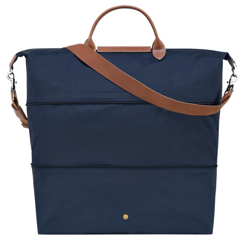 Longchamp Le Pliage Original Travel Bag Expandable Navy | 6570LBUPQ