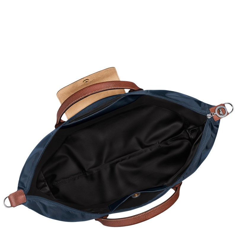 Longchamp Le Pliage Original Travel Bag Expandable Navy | 4651EQFCS