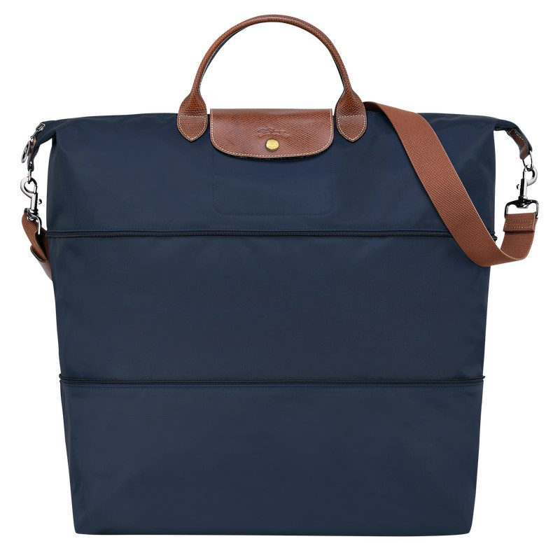 Longchamp Le Pliage Original Travel Bag Expandable Navy | 4651EQFCS