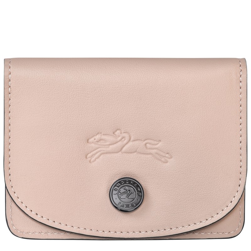 Longchamp Le Pliage Xtra Card Holder Nude | 7123ZDGCU