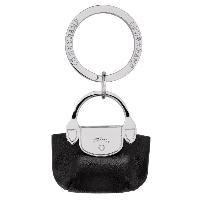 Longchamp Le Pliage Xtra Key Rings Schwarz | 4095OTREQ