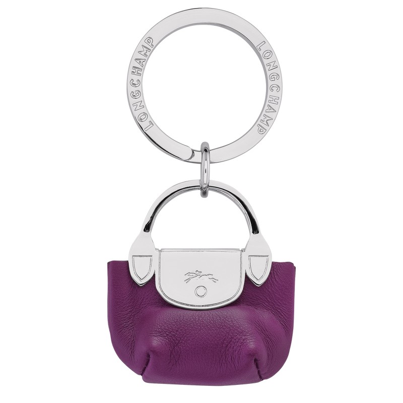 Longchamp Le Pliage Xtra Key Rings Violet | 2170GMLEQ