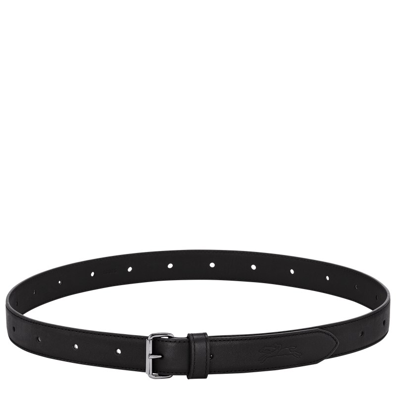 Longchamp Le Pliage Xtra Ladie\'s Belt Schwarz | 7328UJAIR