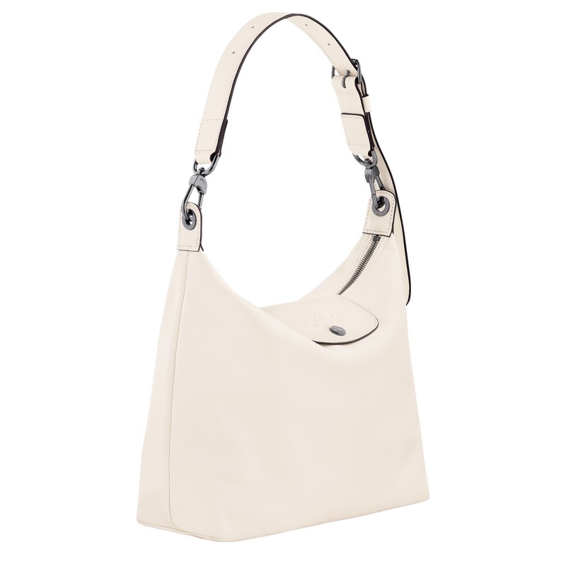 Longchamp Le Pliage Xtra M Hobo Bag Ecru | 9083DAOGY