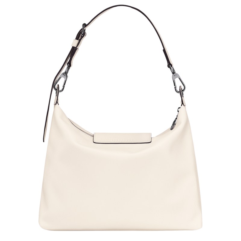 Longchamp Le Pliage Xtra M Hobo Bag Ecru | 9083DAOGY