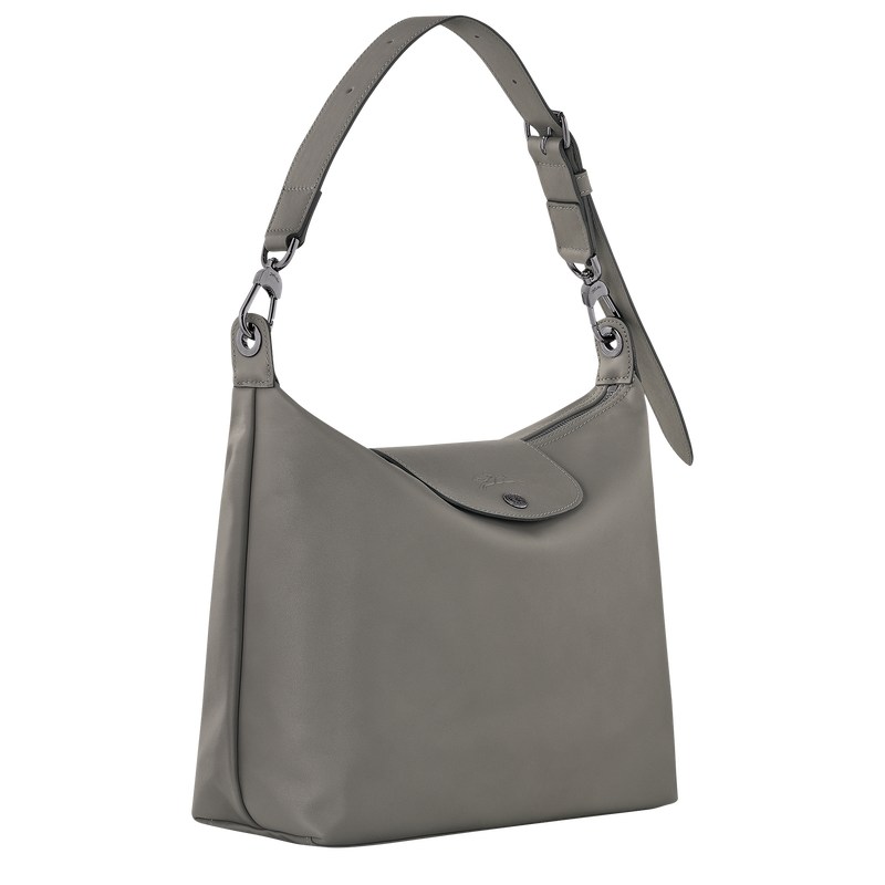 Longchamp Le Pliage Xtra M Hobo Bag Turtledove | 3041JFXRY