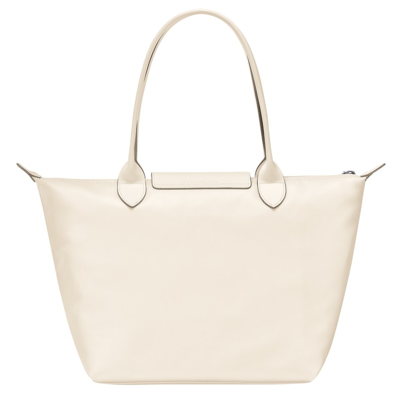 Longchamp Le Pliage Xtra M Tote Bag Ecru | 1072GFCEW