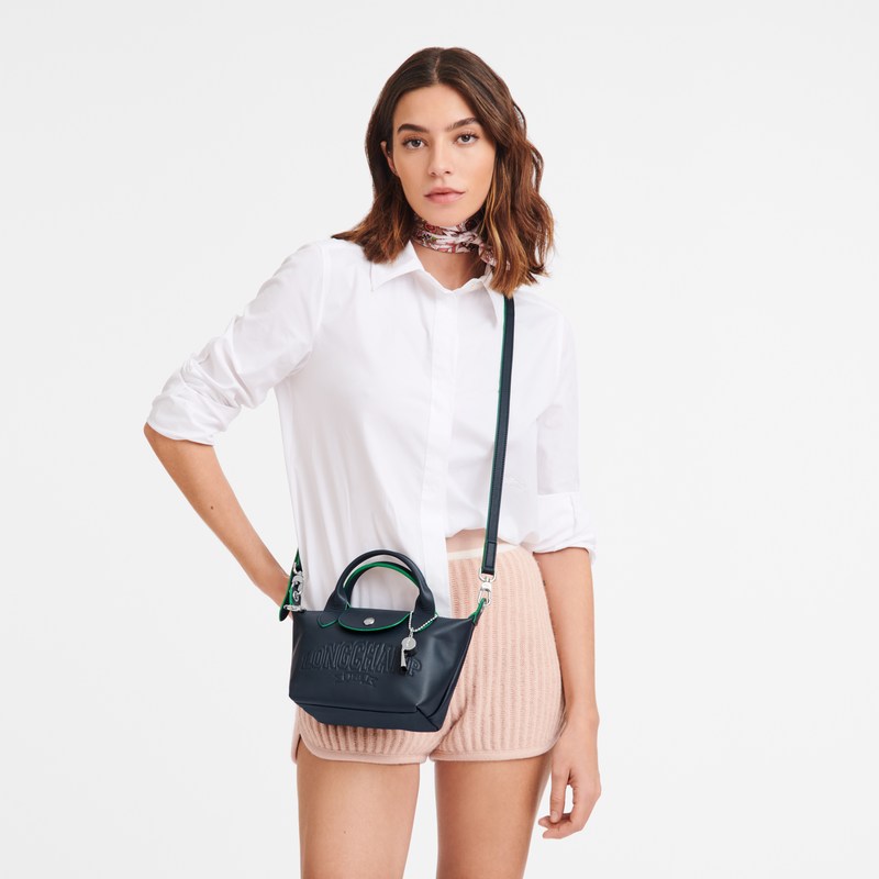 Longchamp Le Pliage Xtra Xs Handbag Navy | 8301AHRJP