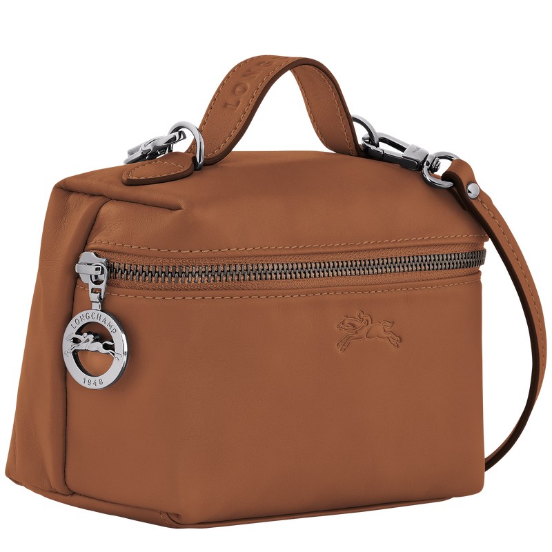 Longchamp Le Pliage Xtra Xs Vanity Cognac | 9871XDHOS