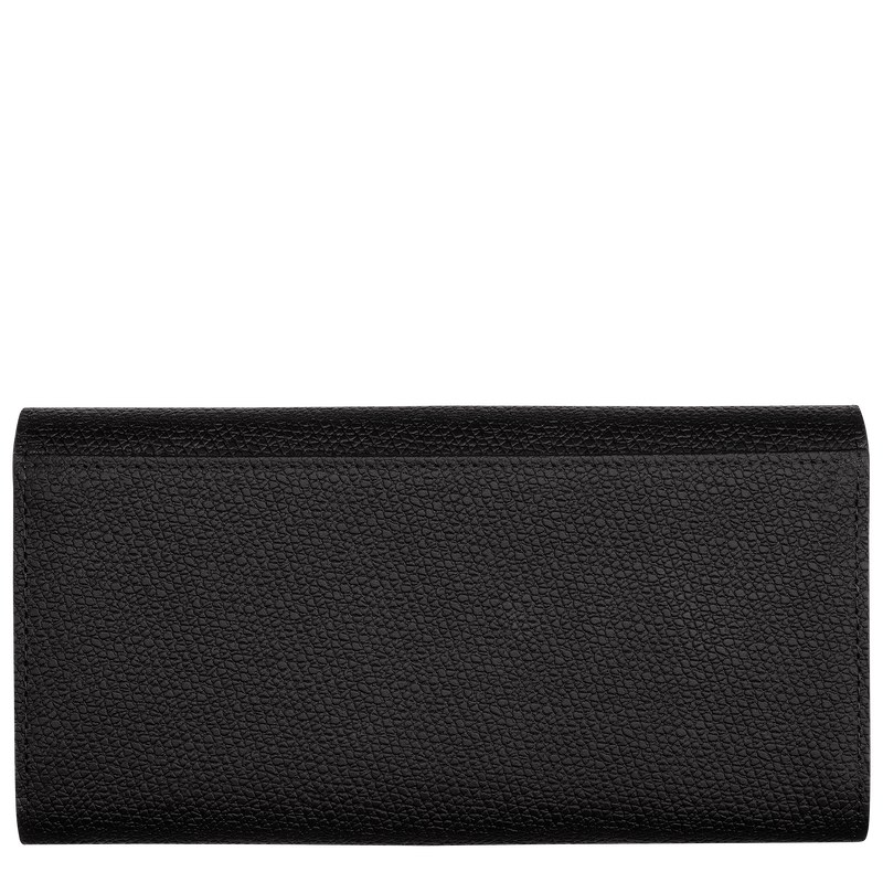 Longchamp Le Roseau Continental Wallet Schwarz | 7083MVKRX