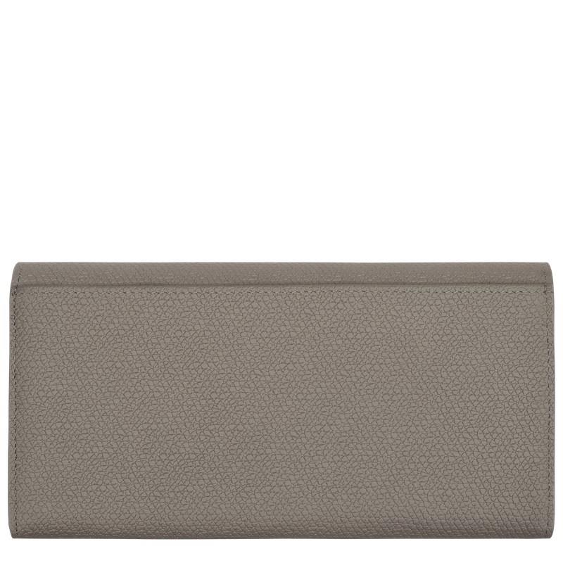 Longchamp Le Roseau Continental Wallet Turtledove | 2065WRQDK