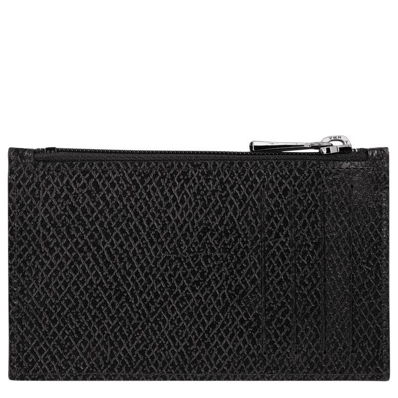 Longchamp Le Roseau Essential Coin Purse Schwarz | 4592RDCVM