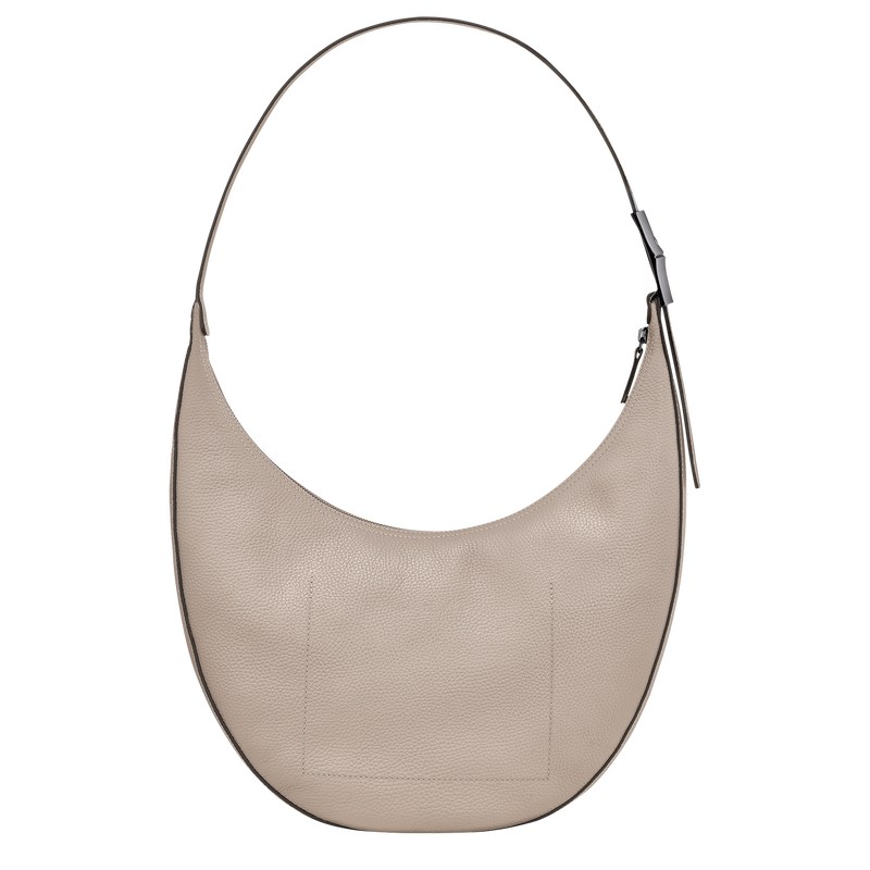 Longchamp Le Roseau Essential L Crossbody Bag Clay | 6705DICGH