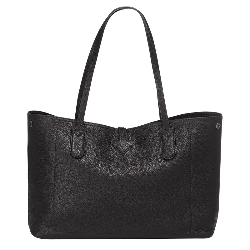 Longchamp Le Roseau Essential L Tote Bag Schwarz | 7568FYBTJ