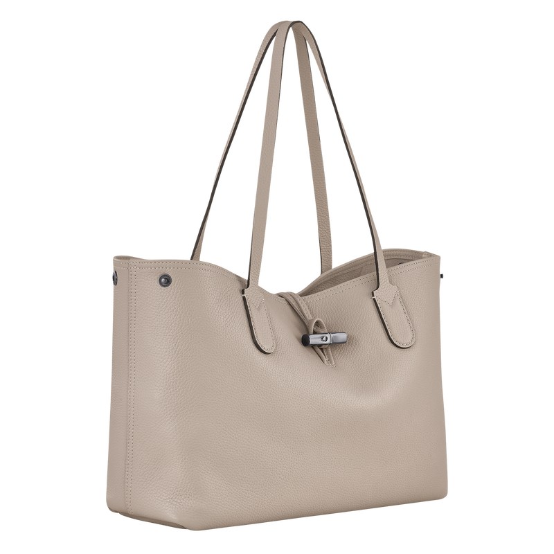 Longchamp Le Roseau Essential L Tote Bag Clay | 0786FBXWC