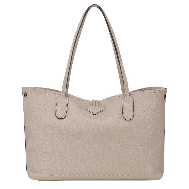 Longchamp Le Roseau Essential L Tote Bag Clay | 0786FBXWC