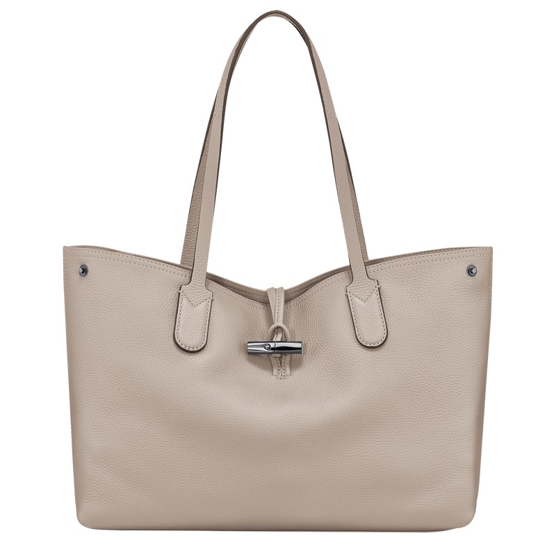 Longchamp Le Roseau Essential L Tote Bag Clay | 0786FBXWC