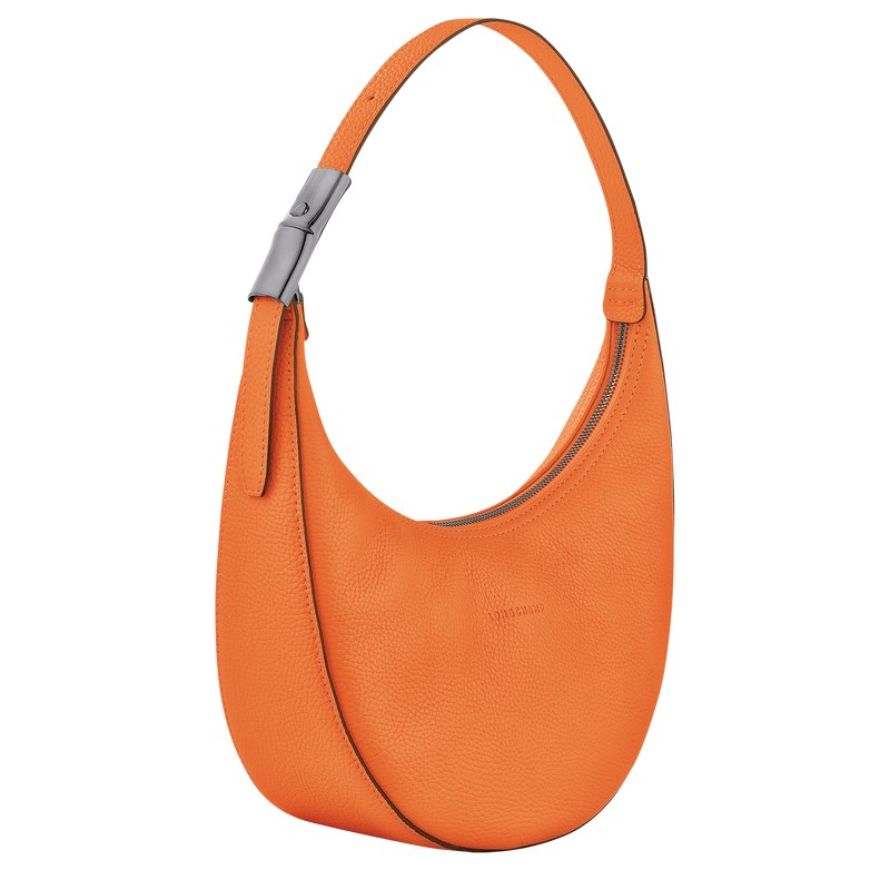 Longchamp Le Roseau Essential M Hobo Bag Orange | 7495DVCHM