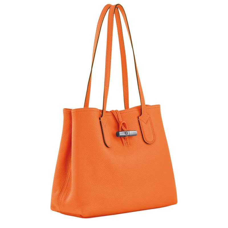 Longchamp Le Roseau Essential M Tote Bag Orange | 0291PAKTX