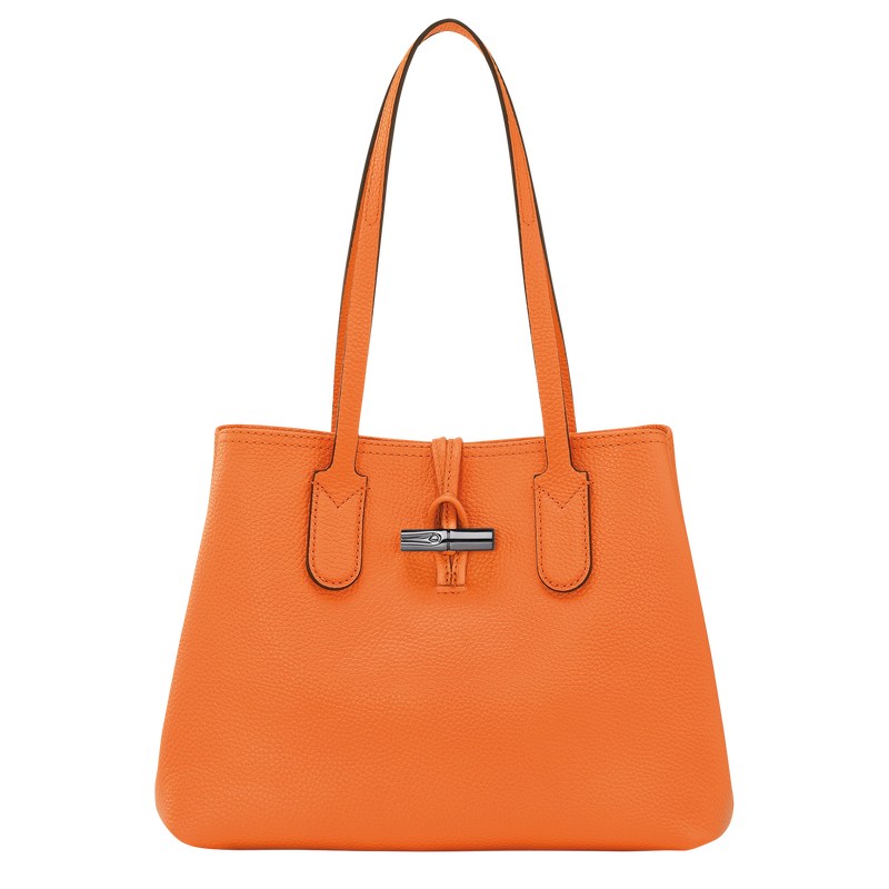 Longchamp Le Roseau Essential M Tote Bag Orange | 0291PAKTX