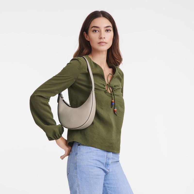 Longchamp Le Roseau Essential S Hobo Bag Clay | 3964ELBRA