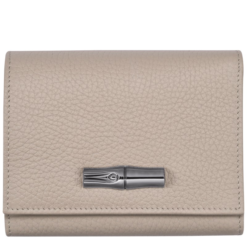 Longchamp Le Roseau Essential Wallet Clay | 0786KJUGC