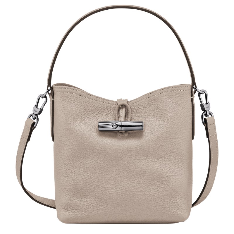 Longchamp Le Roseau Essential Xs Bucket Bag Clay | 6849LUJMG