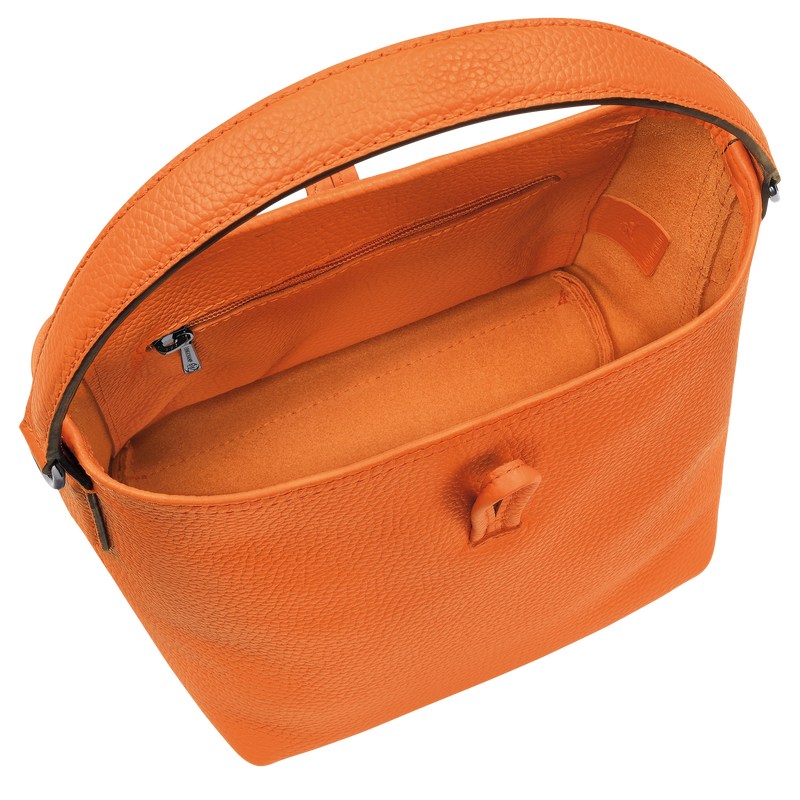 Longchamp Le Roseau Essential Xs Bucket Bag Orange | 7612NFHTR