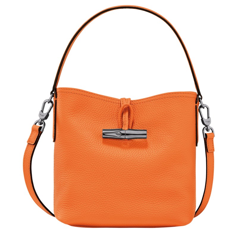 Longchamp Le Roseau Essential Xs Bucket Bag Orange | 7612NFHTR