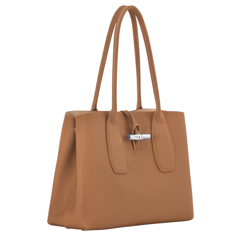 Longchamp Le Roseau L Tote Bag Natural | 2190THLWR