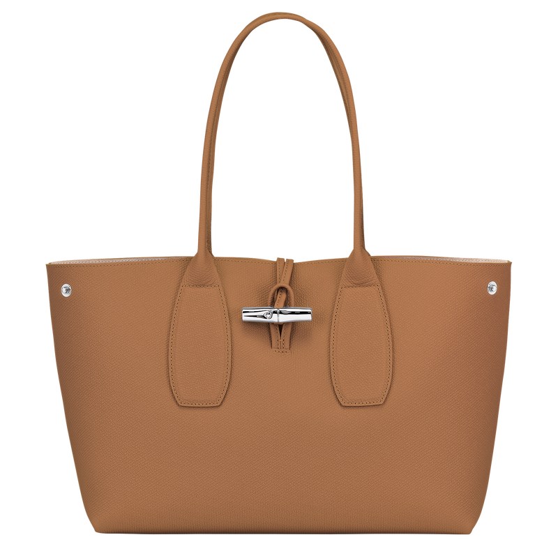 Longchamp Le Roseau L Tote Bag Natural | 2190THLWR