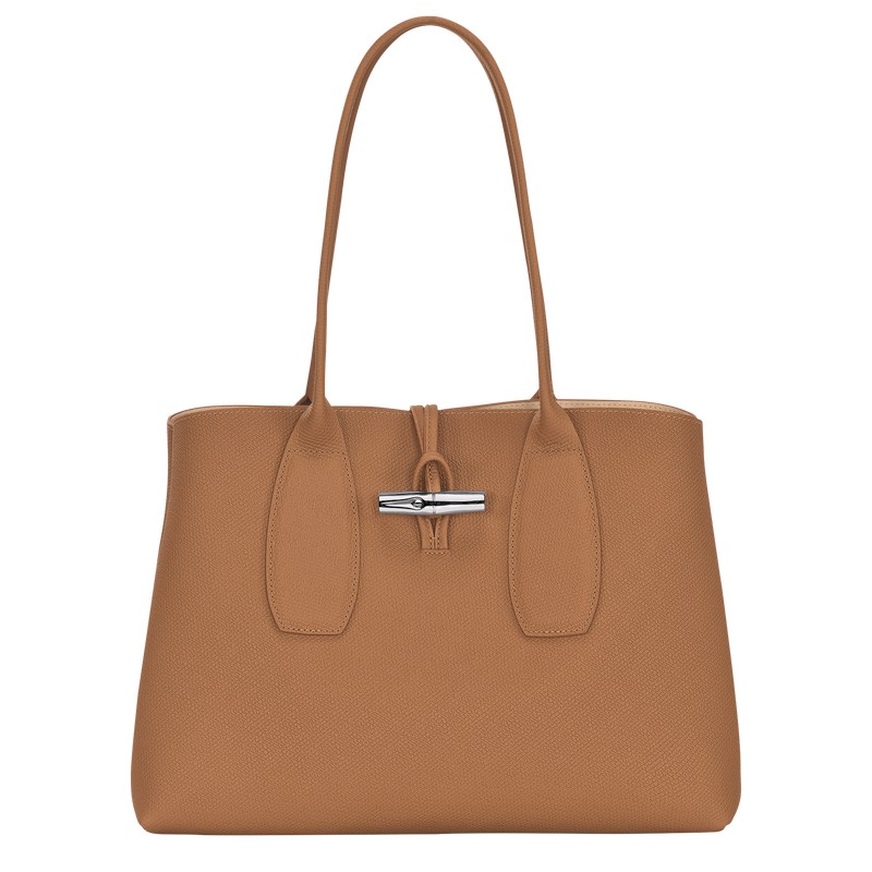 Longchamp Le Roseau L Tote Bag Natural | 2190THLWR