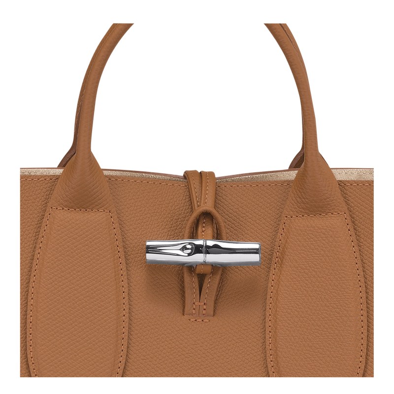 Longchamp Le Roseau M Handbag Natural | 1539MIJHX