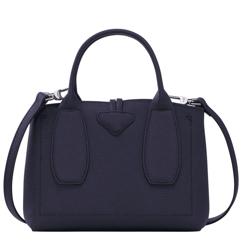 Longchamp Le Roseau S Handbag Bilberry | 7461DPGVT