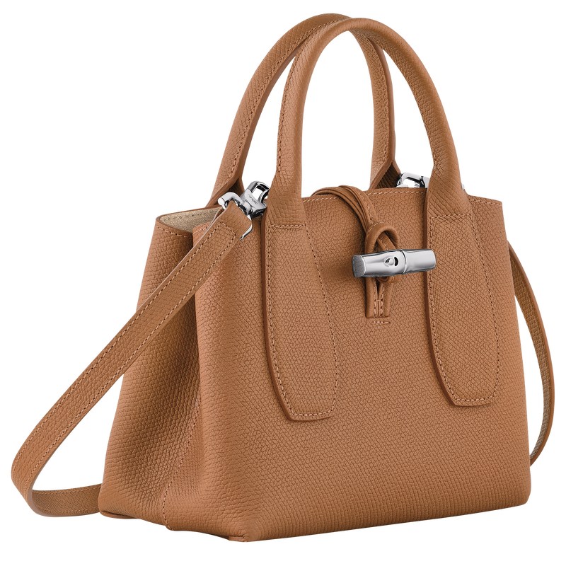 Longchamp Le Roseau S Handbag Natural | 1429GXUKW