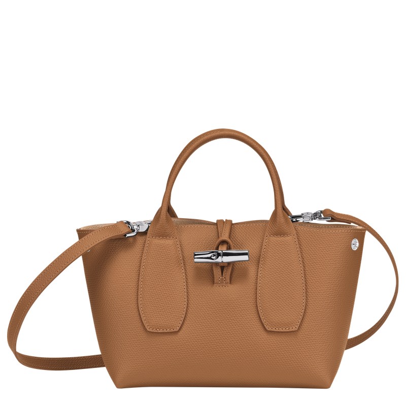 Longchamp Le Roseau S Handbag Natural | 1429GXUKW