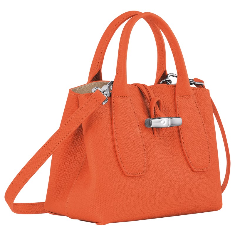 Longchamp Le Roseau S Handbag Orange | 6513PXOLB