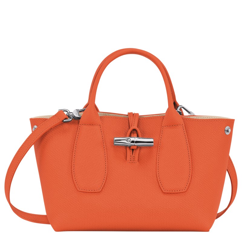 Longchamp Le Roseau S Handbag Orange | 6513PXOLB