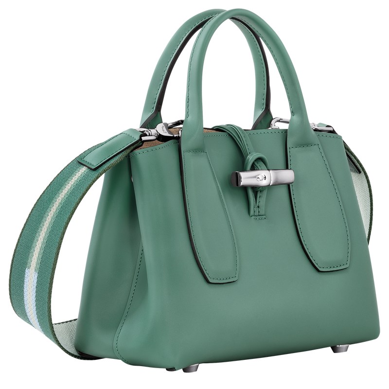 Longchamp Le Roseau S Handbag Sage | 9784AOHMX